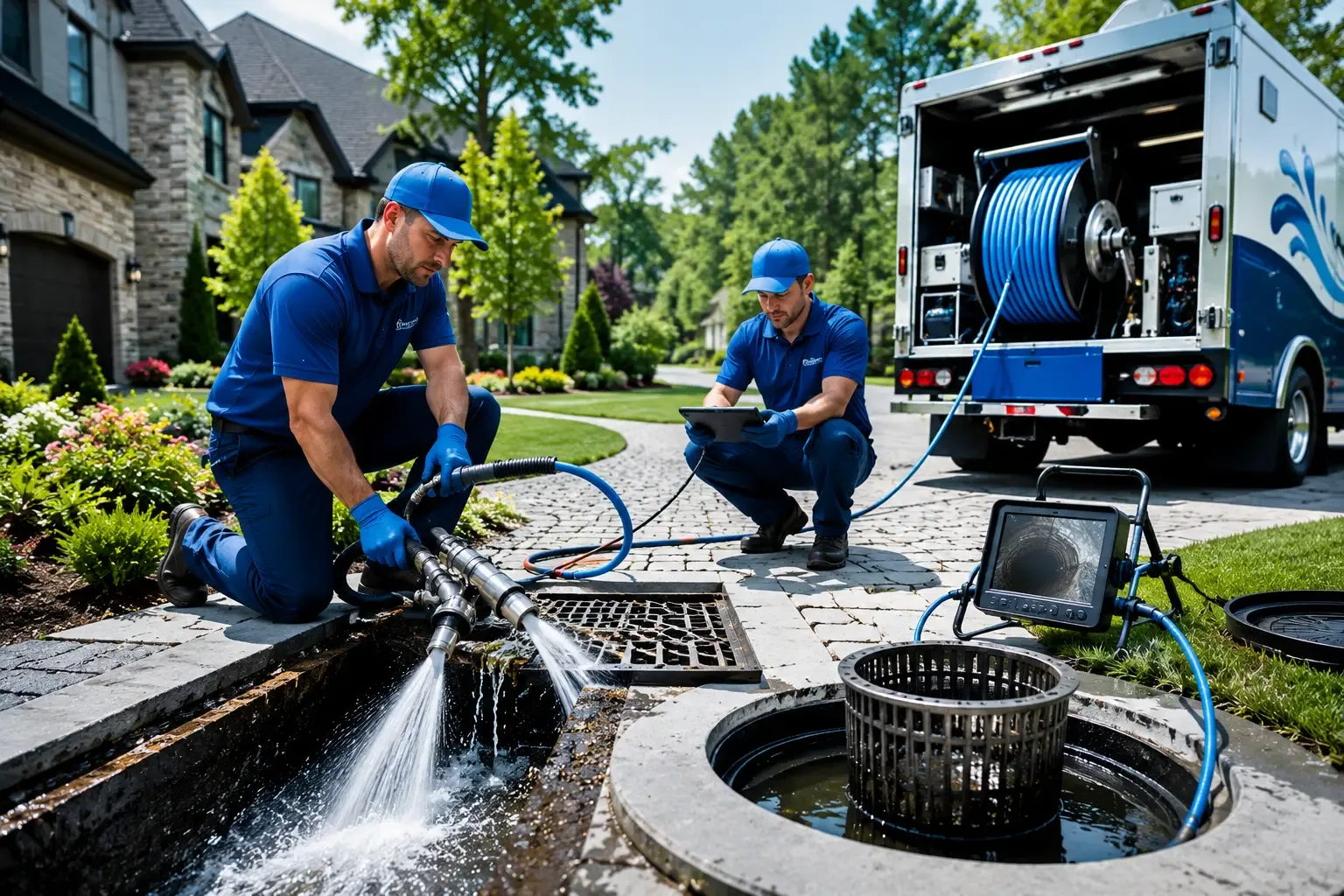 Local outdoor drain cleaning professionals in Plano, IA